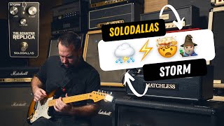 Video thumbnail for SoloDallas Storm - The Schaffer Replica - Pedal Demo & Review | Guitar Tabs Daily by Guitar Tabs Daily