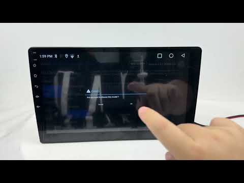 How to choose correct car info in a Android 13 car stereo car head unit?