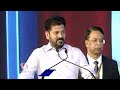 CM Revanth Reddy Speech After Unveiling Telangana Thalli Statues | Global Summit | V6 News - Video
