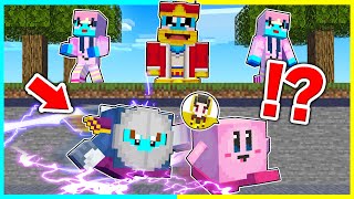 星のカービィのコピー能力でチート逃走中!デデデママから逃げろ【まいくら / マインクラフト】