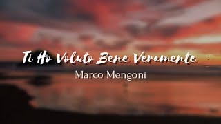 Marco Mengoni - Ti Ho Voluto Bene Veramente (Testo) Music