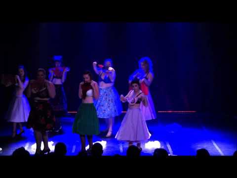 Neo Burlesque students perform (Not One of Those) Crazy Girls - The Bombshell Burlesque Academy