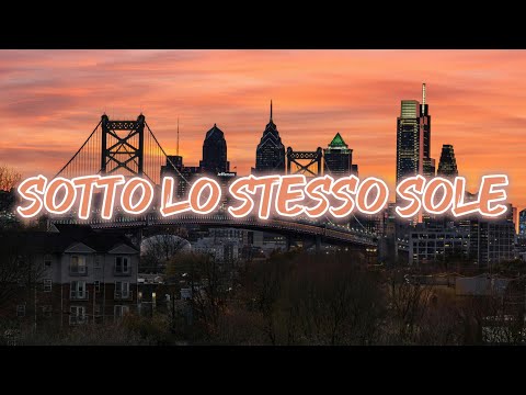 Sotto lo Stesso Sole | Italian Protest Folk Song | Unity, Work & Dignity | Lyric Video