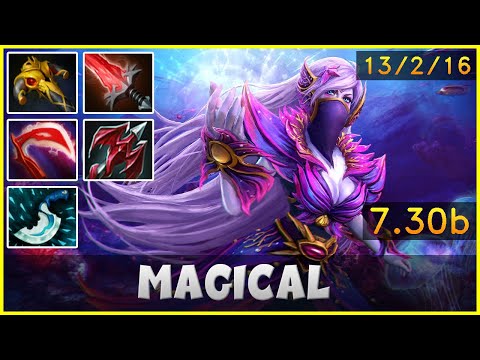 MagicaL Templar Assassin MID vs Riki | Dota 2 Gameplay - Dota 2 Patch 7.30b