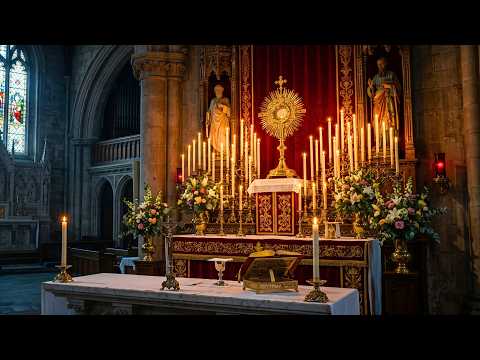 Eternal Silence with God – Perpetual Adoration Live from St Benedict Abbey