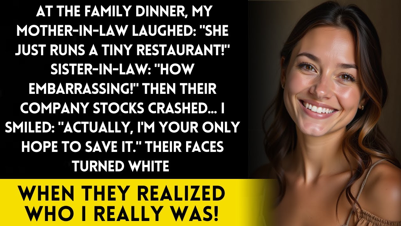 My In-Laws Mocked My Small Restaurant, Then Their Billion-Dollar Company Needed My Help!