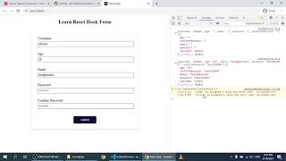 React Hook Form Tutorial #4 - Resetting the form