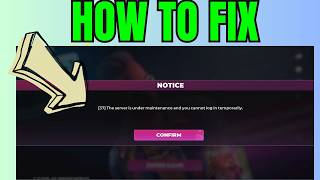 Fix The server is under maintenance and you cannot login temporarily i