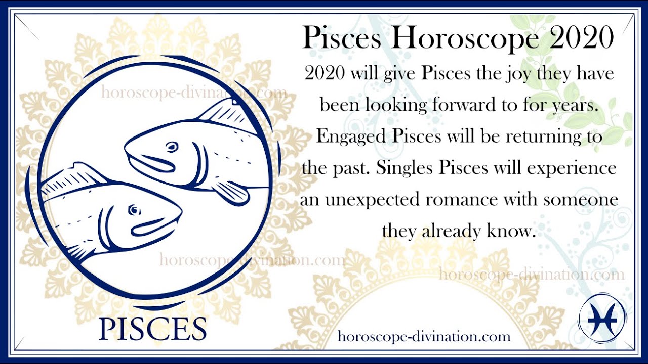 → Pisces Horoscope 2020 - Yearly Horoscopes for 2020