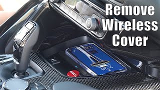 How To Remove the Toyota Supra's Wireless Charging Mat Cover