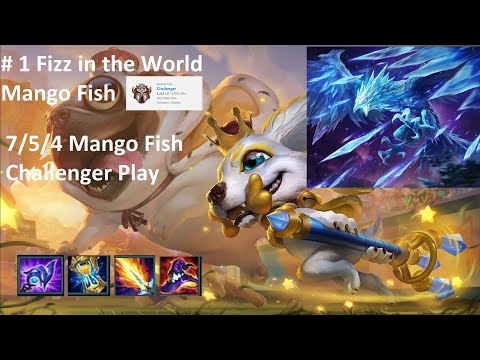 Mango Fish Fizz Mid vs Anivia- KR Challenger Patch 11.5 [No Subtitle]