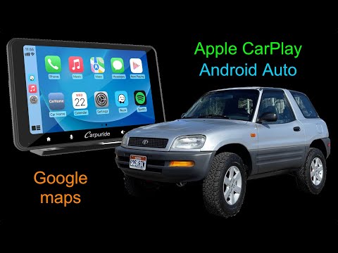 Carpuride W708 Wireless Carplay and Android Auto car stereo setup and review