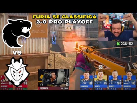 FURIA vs G2 (Jogo Completo) Stage 3 MAJOR BUDAPEST 2025