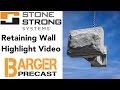 Stone Strong Retaining Wall Highlight Video