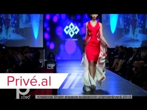 Kreatorja Shatri shpalos koleksionin pranvere vere 2012 Prive KlanKosova