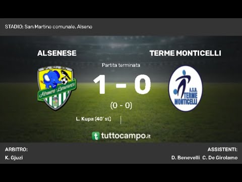 Alsenese vs Terme Monticelli 1 - 0