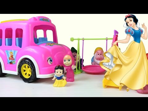 Pamuk Prenses ve Yedi Cüceler ile Otobüsün Tekerleği Dönüyor