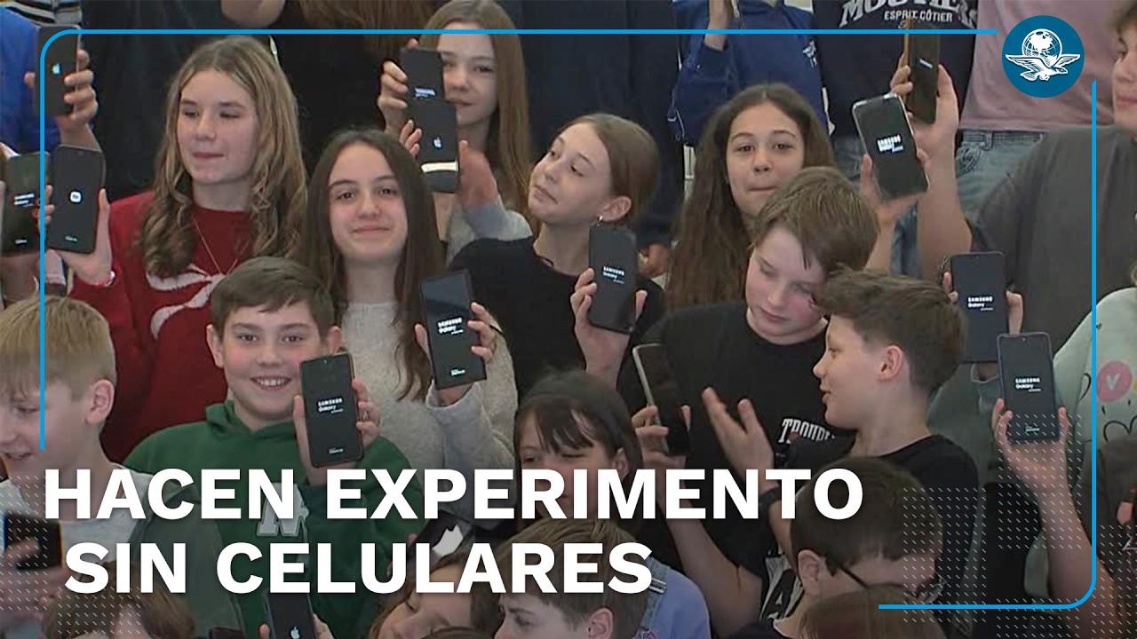 Niños dejan el celular 3 semanas y sorprenden con resultados en Austria