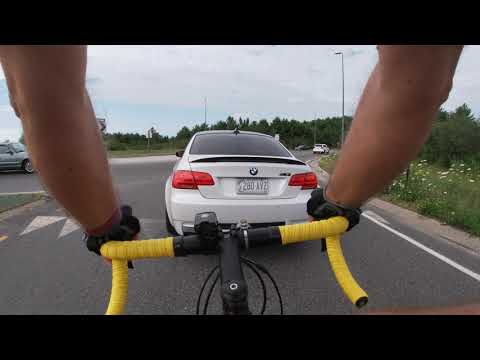 Road Rage: BMW v Bicycle at Rotary [update: police response]