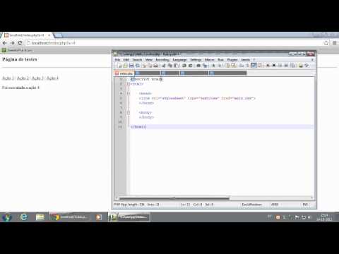 028 Utilização da função Header para redirecionar páginas
