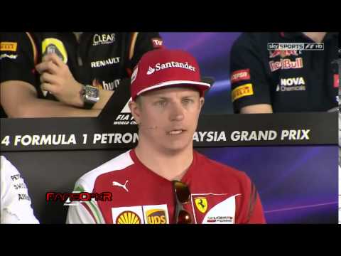 Kimi in Malaysian press release 2014