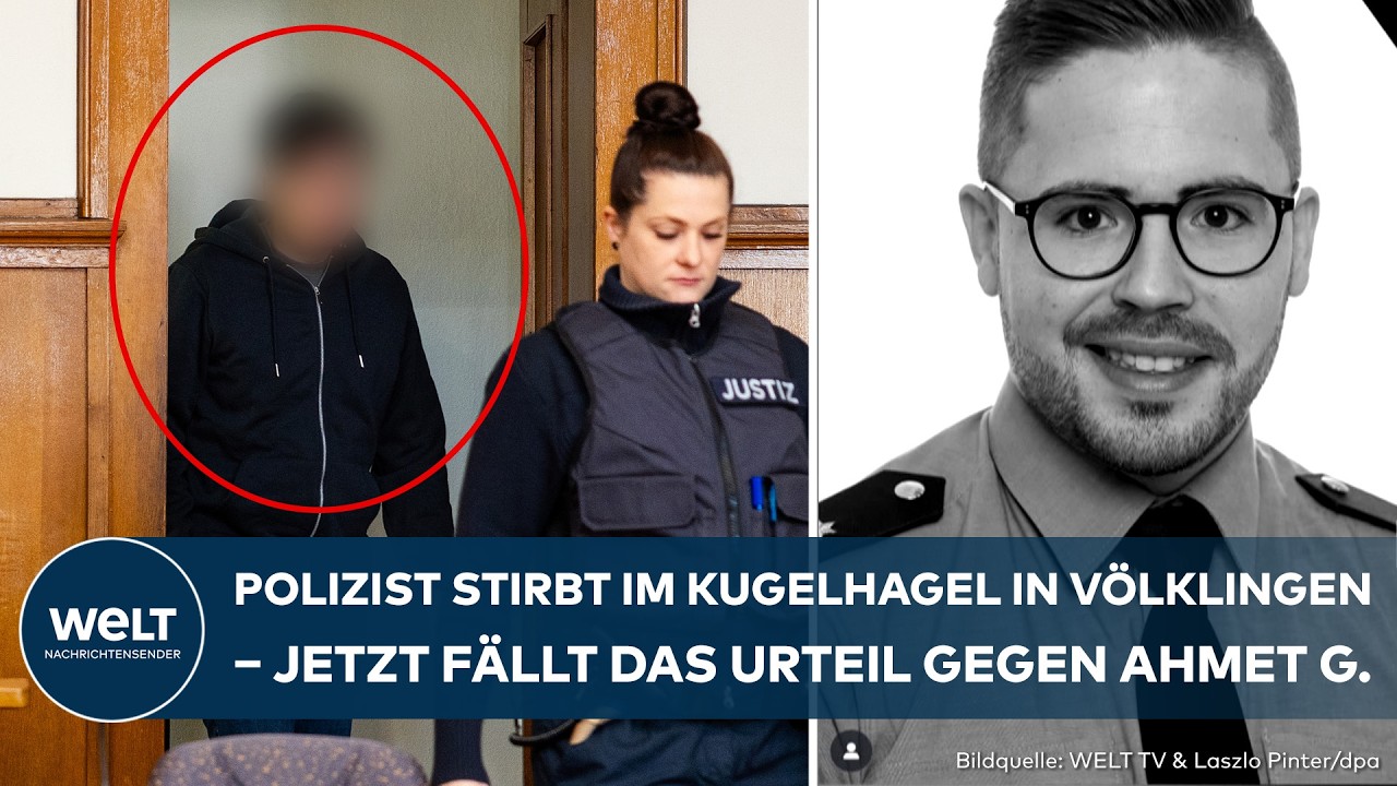 TANKSTELLEN-DRAMA IN VÖLKLINGEN: Polizist stirbt im Kugelhagel – Urteil gegen Ahmet G. erwartet
