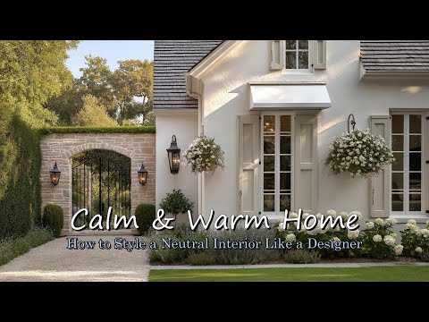 How to Style a Neutral Interior Like a Designer | Adorable & Elegant Home Decor Tips