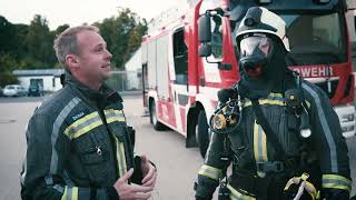 Kampf gegen die Flammen: So arbeitet die Feuerwehr unter Atemschutz