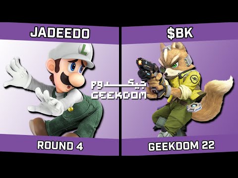 Jadeedo (Luigi) vs $BK (Fox) - Geekdom 22