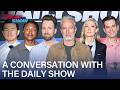 Jon Stewart Team Talk AI Fox News The Writing Process And MAGA Rallies FYC The Daily Show