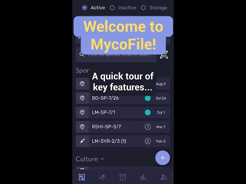 MycoFile Mushroom Grow Tracker