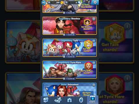 Sega Heroes Legendary Shenhua Event