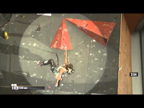 Jain Kim winning World Cup in Puurs 2015