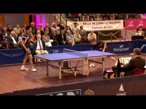 Ping dans le Jura : HE CHENG Zhiwen - BOULOUSSA Mehdi