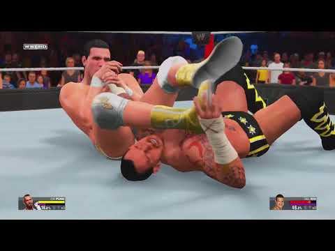 WWE 2k15 SHOWCASE HUSTLE LOYALTY DISRESPECT WALKTHROUGH GAMEPLAY PART 8 NO COMMENTARY