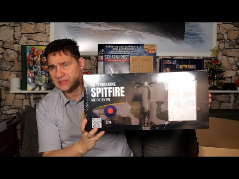 Occre Supermarine Spitfire #unboxing