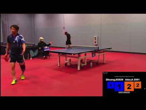 David Zhuang (2629) vs Adar Alguetti (2561) | Princeton Pong October Open