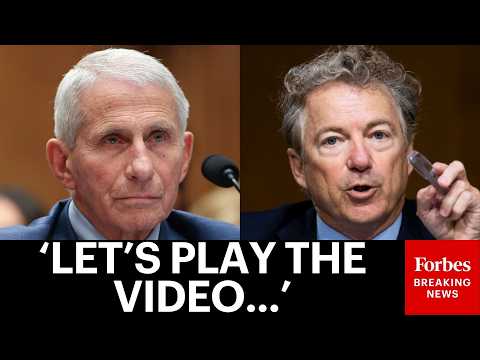 Rand Paul zeigt Video von Dr. Faucis Medienauftritten während der Coronavirus-Pandemie Video-Thumbnail von YouTube