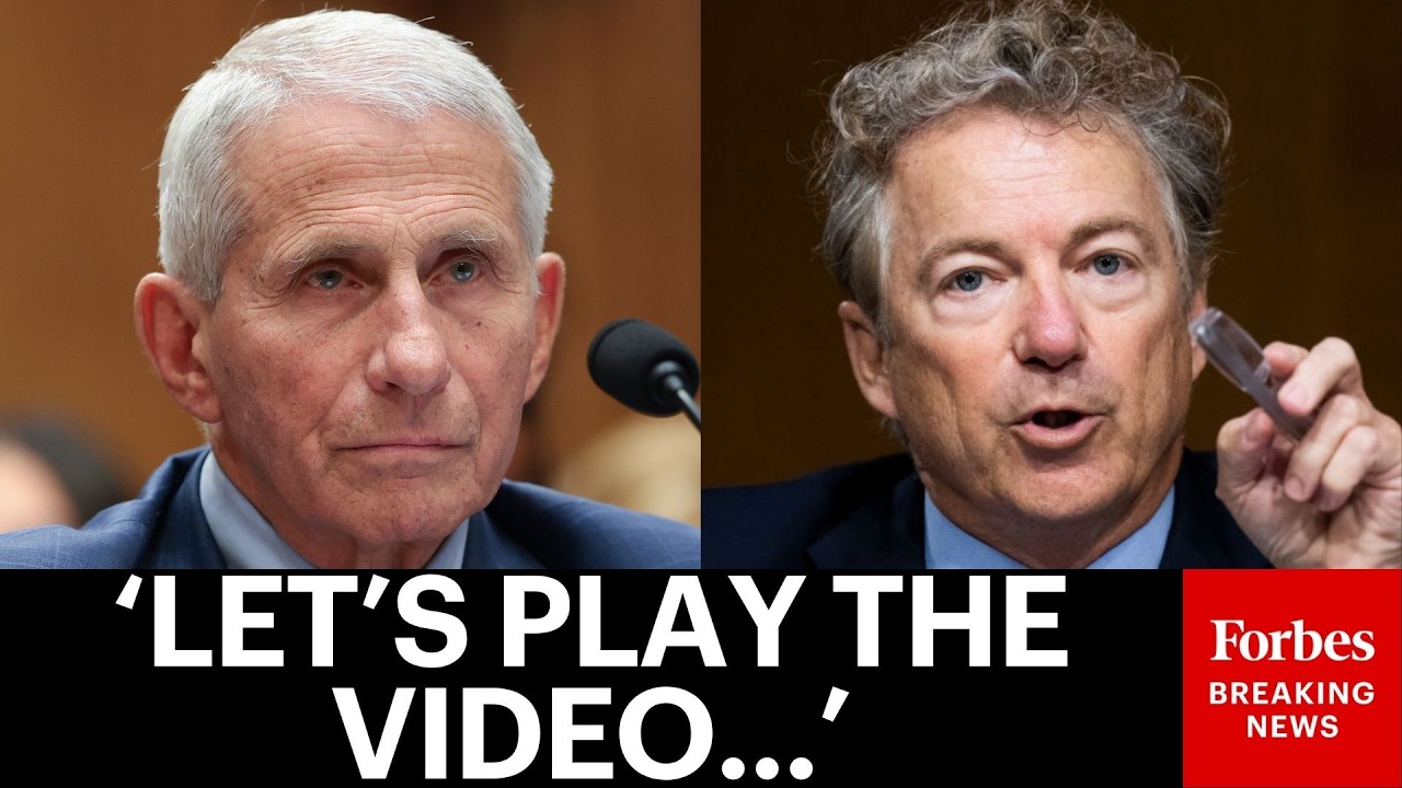 Rand Paul zeigt Video von Dr. Faucis Medienauftritten während der Coronavirus-Pandemie Video-Thumbnail von YouTube