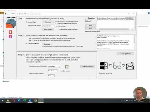 Fabreasy - PDF Tekstherkenning voor verzending van PDF document via email
