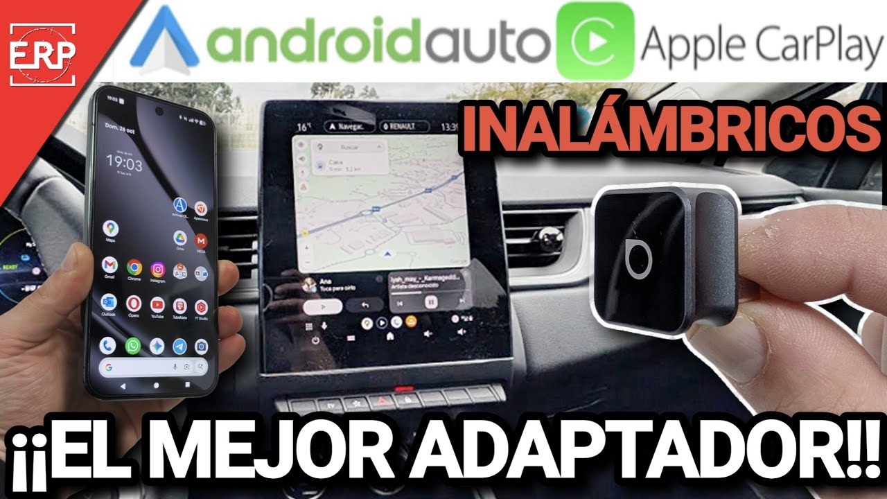 🚗 ADAPTADOR ANDROID AUTO & CARPLAY INALÁMBRICO para coche ⭐ Review del Ottocast Mini Slim 2026