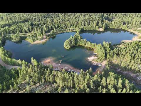 Flying Over a Finnish Lake 🌊Drone Nature View 4K #Finland #DroneView #NatureVideo #Lake#DroneNature