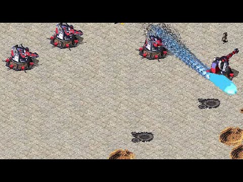 When you put the Grand Cannon on the Battle Bunker！ -Red Alert2