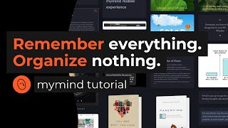 mymind: A pkm app I can't stop using (full walkthrough)