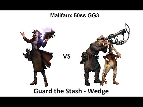Malifaux Madness M3 GG3 Nellie Cochrane2 (Guild) vs Prof Von Stook2(Resurrectionists) 50s