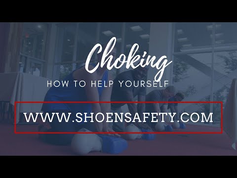 How to help yourself if you are CHOKING and alone