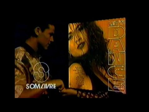 Comercial do LP '' Let's Dance 2 '' (1993) 🎶