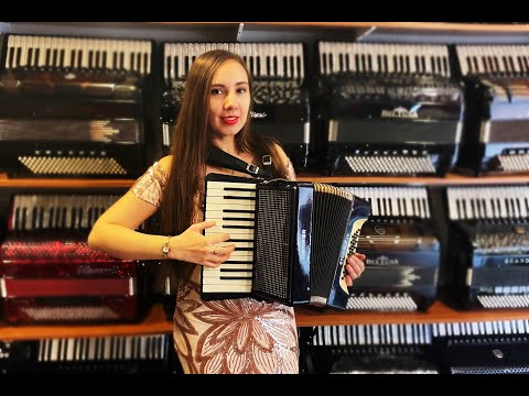 5897 - Black Hohner Student IV Piano Accordion MM 25 32 image 2
