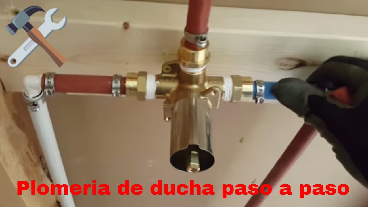 Como instalar un GRIFO DE DUCHA!😅🚿