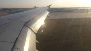 preview picture of video 'Sunset Approach, Firm Landing And Taxi To Gate In Cologne/Bonn'